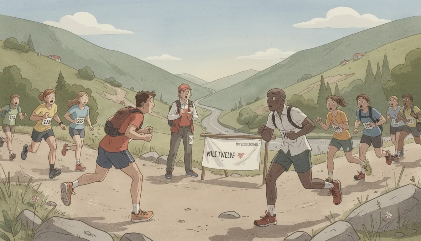 The Checkpoint at Mile Twelve, a collaborative story on Tellast