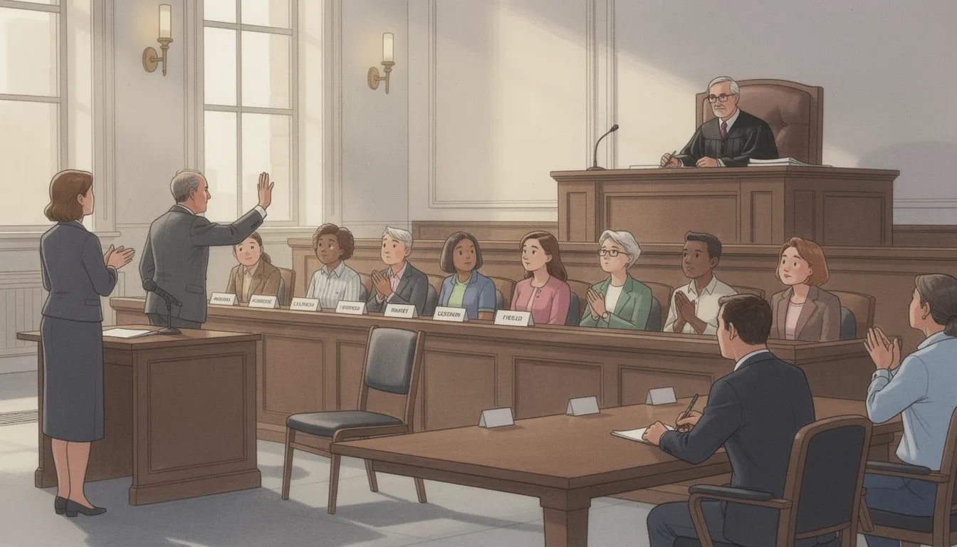 The Empty Jury Seat, a collaborative story on Tellast