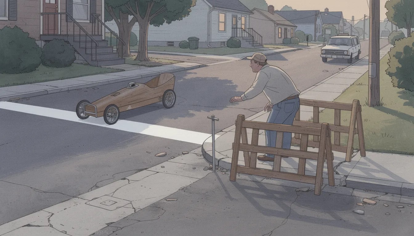The Finish Line Moved, a collaborative story on Tellast