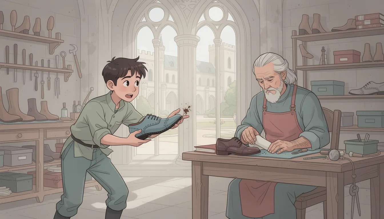 The King’s Left Shoe, a collaborative story on Tellast