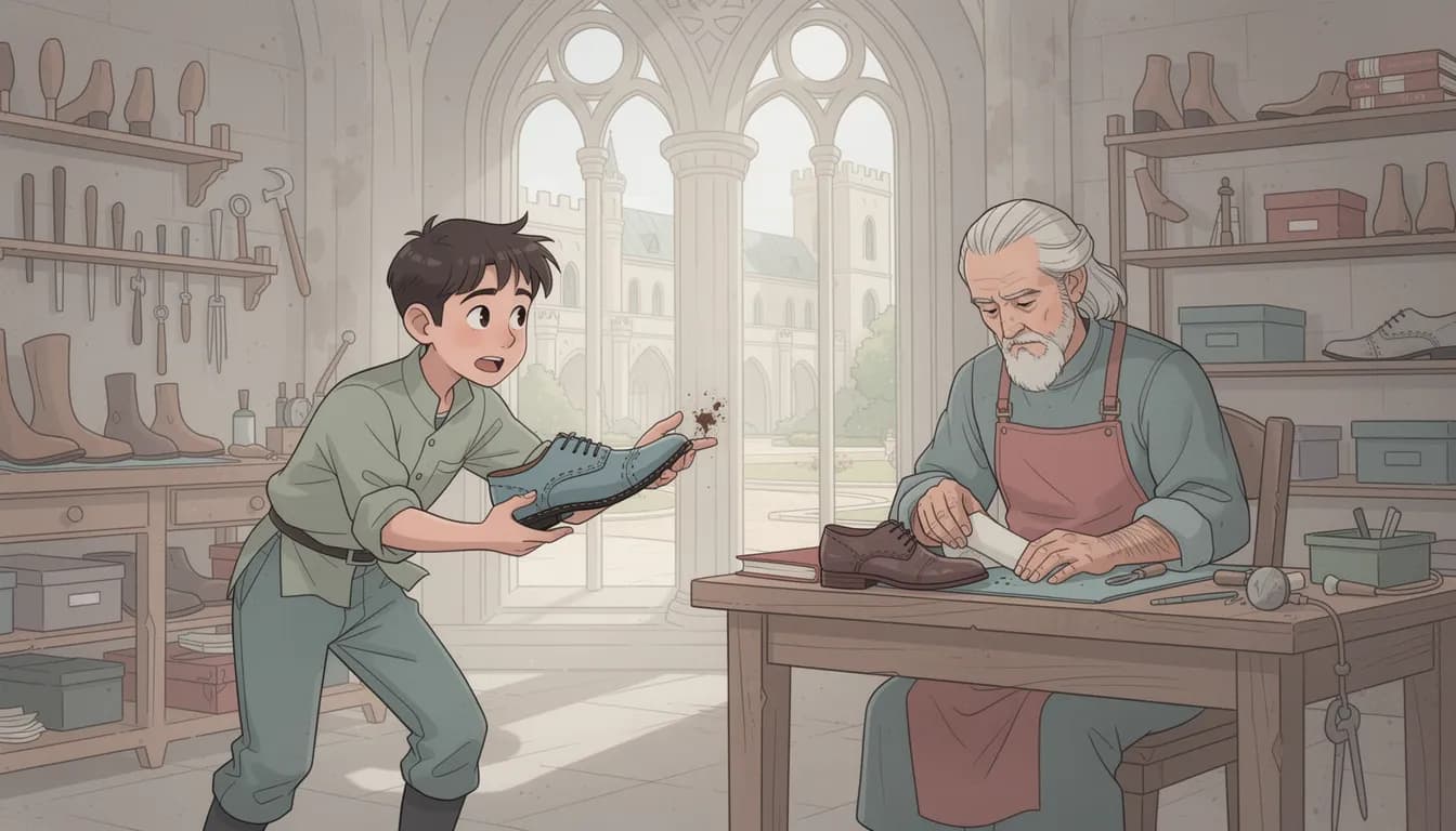 The King’s Left Shoe, story cover image